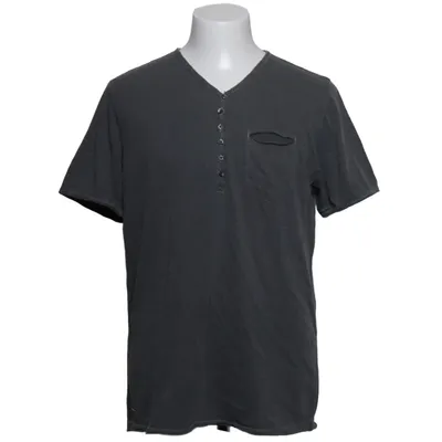 Henley shirt (Gray) from Emilio Adani Cotton
