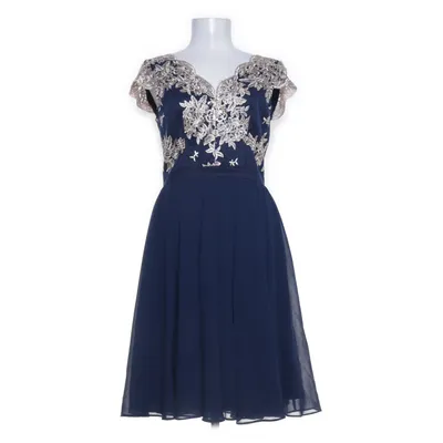 Cocktailjurk (Blauw, Beige) van Chi Chi London Elastaan, Polyamide, Polyester