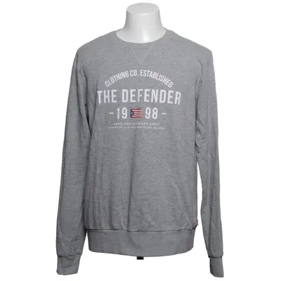Sweatshirt (Grau) von The Defender Baumwolle, Viskose