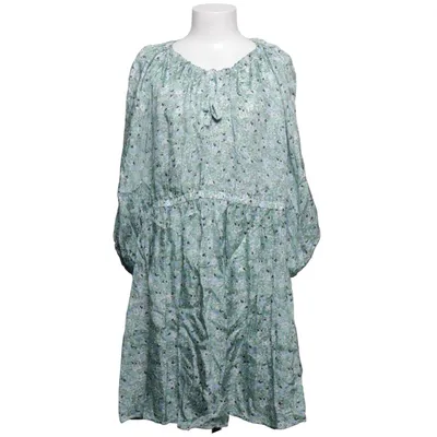 Dress (Green, Blue, White, Multicolored) from Arket Cupro, Viscose