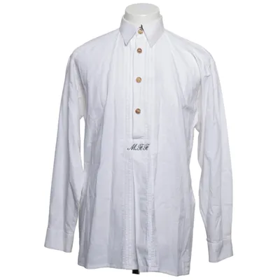 Chemise de smoking (Blanc) de Os Trachten Coton