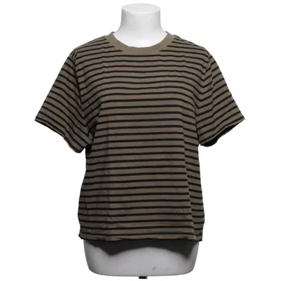 T-shirt (Brown, Black) from Lindex Cotton, Elastane