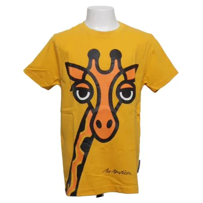 T-shirt (Yellow, Orange, Black) from Bo Bendixen Cotton