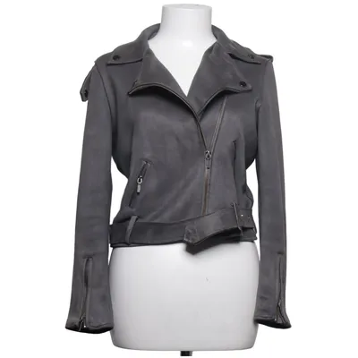 Veste de motard (Gris) de Gémo Élasthane, Polyester