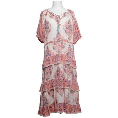 Kjole (Beige, Pink, Blå, Flerfarvet) fra Bell Bomuld, Polyester, Silke