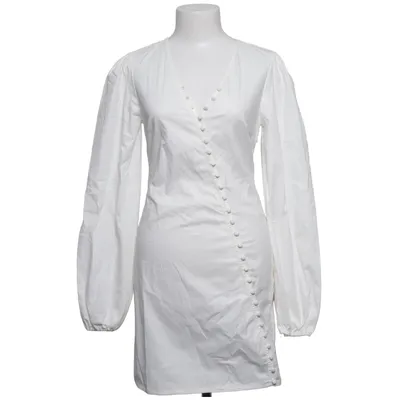 Shirt dress (White) from NA-KD Cotton, Elastane