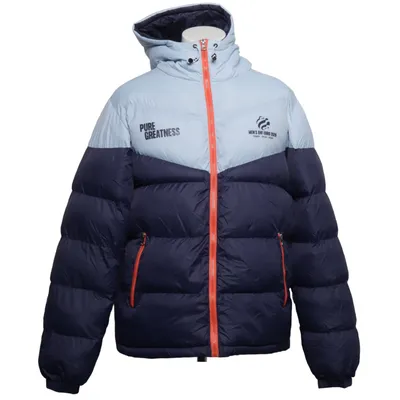 Vinterjakke (Blå, Hvid, Orange) fra Neh Polyester