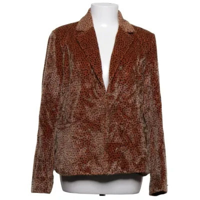 Blazer (Braun, Schwarz) von Pom Amsterdam Polyester, Viskose