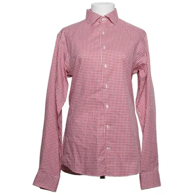 Chemise (Rouge, Blanc) de The Shirt Factory Coton