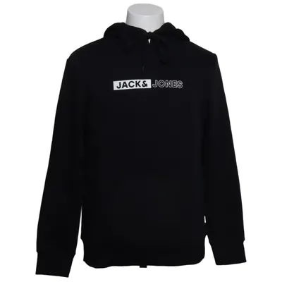Sweat à capuche (Noir) de Jack & Jones Coton, Polyester