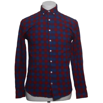 Flanellen overhemd (Blauw, Rood) van Denim Project Katoen