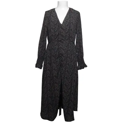 Jurk (Zwart, Meerkleurig) van Meisïe Polyester, Viscose
