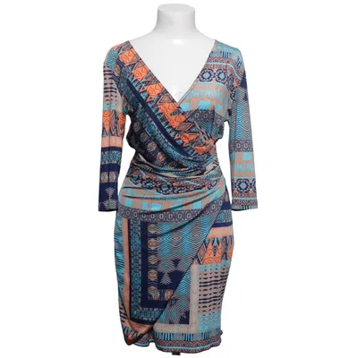 Wrap dress (Blue, Orange, Multicolored) from Lonkel