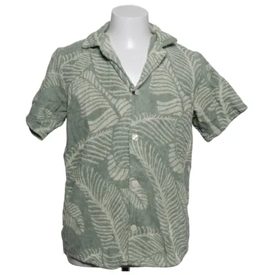 Short sleeve shirt (Green, White) from Oas Cotton
