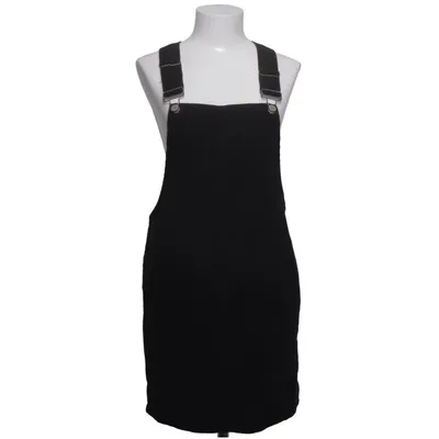 Latzkleid (Schwarz) von Denim Co Baumwolle