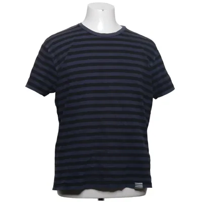 T-shirt (Blue, Black) from Mads Nørgaard Organic cotton