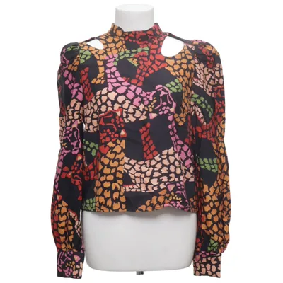 Blouse (Zwart, Meerkleurig) van Farm Rio Lyocell, Viscose