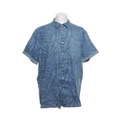 Short sleeve shirt (Blue, Gray) from Livergy Cotton, Elastane