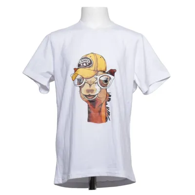 T-shirt (White, Multicolored) from Camel