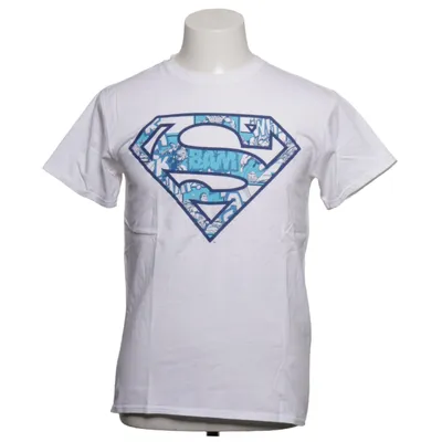 T-shirt (White, Blue) from Superman Cotton