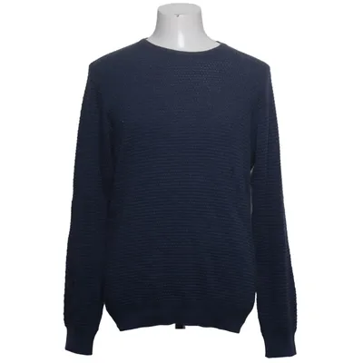 Sweater (Blå) fra Knowledge Cotton Apparel Kashmir, Økologisk bomuld
