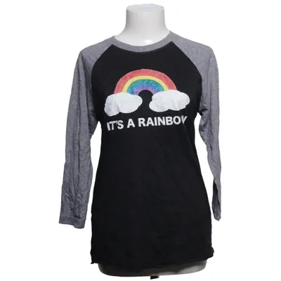 Baseball T-shirt (Gray, Black, Multicolored) from Next Level Apparel Cotton, Polyester, Viscose