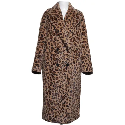 Coat (Brown, Black) from Helene Berman London Acetate, Polyester