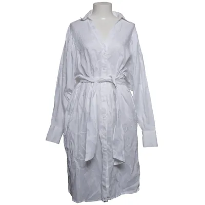 Robe chemise (Blanc) de Johanna Ortiz x H&M Lin