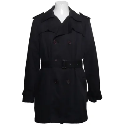 Trenchcoat (Svart) från Wilhelm Bomull, Polyester