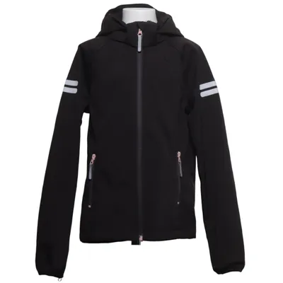 Softshell jacket (Black) from H&M Elastane, Polyester