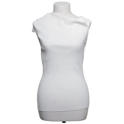 Top (White) from Reiss Elastane, Polyamide, Viscose