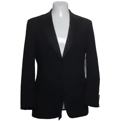 Tuxedo jacket (Black) from Royal Black Elastane, Polyester, Wool