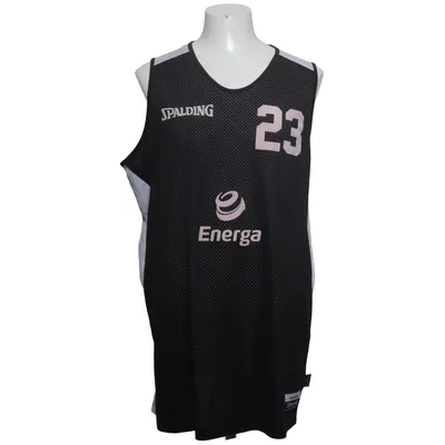 Basketball shirt (Black, White) from Spalding Polyester