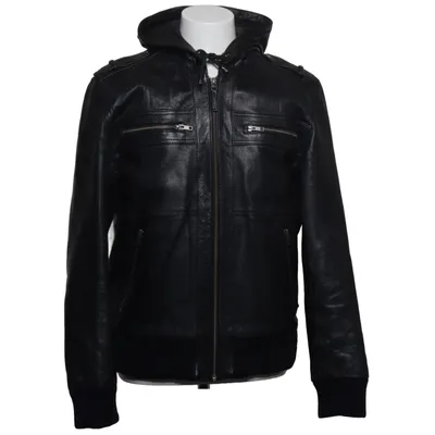 Veste en cuir (Noir) de Molltan Cuir