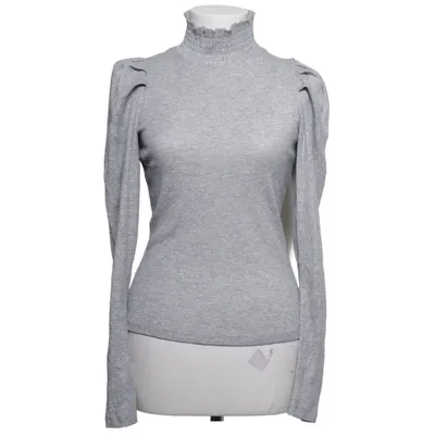Pul à col roulé (Gris) de Sabra Fibre métallique, Viscose