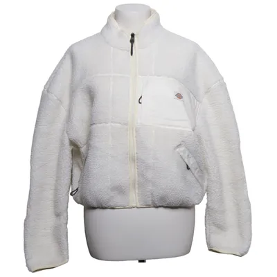 Fleecejacka (Vit) från Dickies Bomull, Polyester