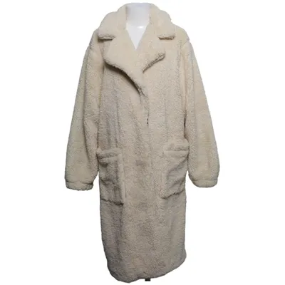 Manteau d'hiver (Blanc) de Free People Élasthane, Polyester, Viscose