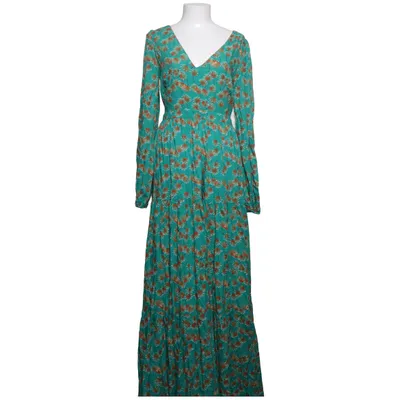 Maxi dress (Green, Orange, White) from Rodier Paris Viscose