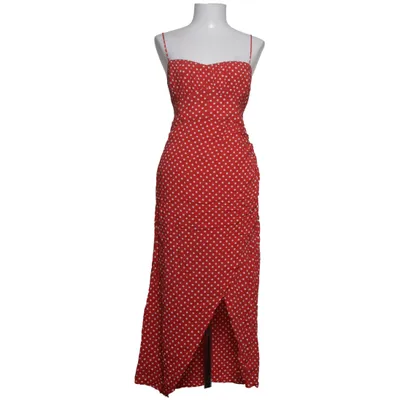 Robe (Rouge, Blanc) de Zara Viscose