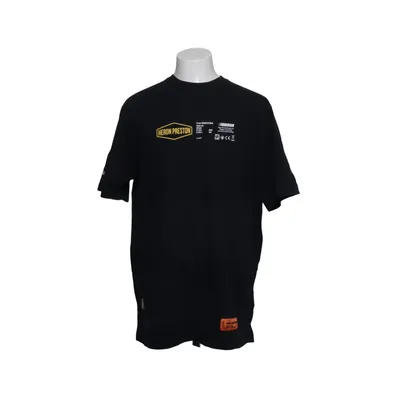 T-shirt (Black) from Heron Preston Cotton, Polyester