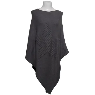 Poncho (Gray) from BPC Bonprix Collection Polyamide, Polyester, Viscose