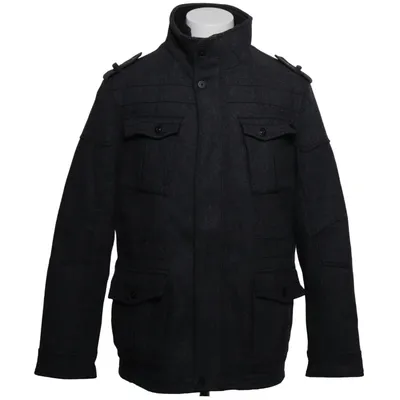 Veste (Gris) de Angelo Litrico Polyester, Laine