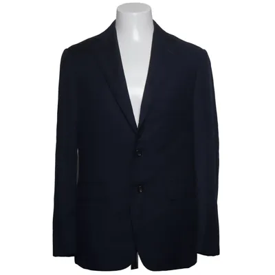 Blazer (Blue) from Canali Cupro, Wool