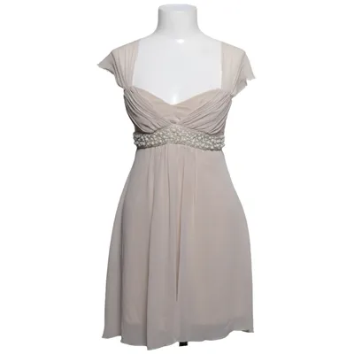 Cocktail dress (Beige) from Elise Ryan Cotton, Elastane, Polyester