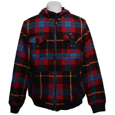 Hættetrøje (Rød, Blå, Sort) fra Quiksilver Bomuld, Polyester