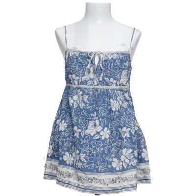 Tank Top (Blue, White) from Massimo Dutti Woman