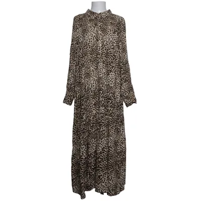 Långklänning (Beige, Svart) från H&M Viskos