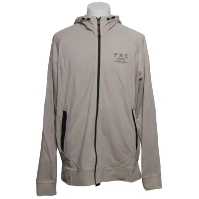 Capuchon sweater (Beige) van PME Legend Elastaan, Polyester, Viscose