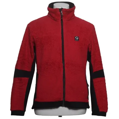 Fleece jacket (Red, Black) from Gneis Elastane, Polyester