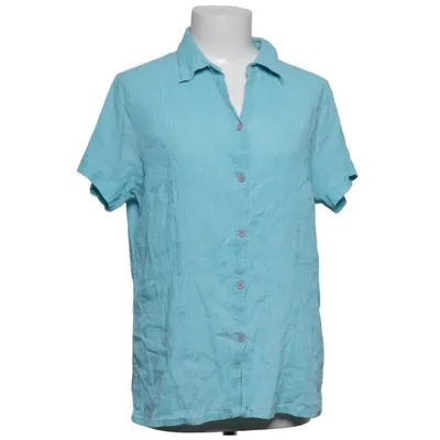 Chemise à manches courtes (Bleu) de Amica Coton